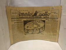 Giornale merlo giallo usato  Italia