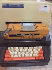 Addressograph 6500 graphotype for sale  Imperial