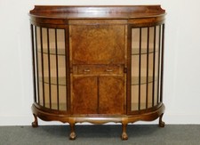 1940s walnut display for sale  CHESTERFIELD