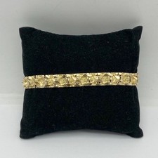 14k gold nugget bracelet for sale  Los Angeles