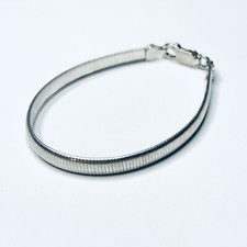 Usado, Pulseira Omega italiana de prata esterlina 925 7,5 polegadas comprar usado Usado, Pulseira Omega italiana de prata esterlina 925 7,5 polegadas comprar usado  Enviando para Brazil