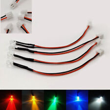 Lâmpada LEDs pré-conectada cabeça redonda 5/10pcs 3mm com conector PH2.0-2P 3V 6V 9V~220V comprar usado  Enviando para Brazil