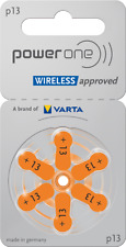 30x Varta Power One Hörgerätebatterien 13 Orange PowerOne PR48 (5x6er Blister) comprar usado  Enviando para Brazil