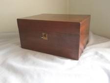 Small mahogany writing for sale  MELKSHAM