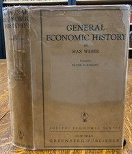 Usado, 1927 General Economic History Max Weber 1st English translation by Frank Knight comprar usado  Enviando para Brazil