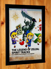 Usado, The Legend of Zelda Spirit Tracks raro pequeno pôster/página de anúncio emoldurada Wii U NDS comprar usado  Enviando para Brazil