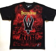 Usado, Camiseta ANGELES DEL INFIERNO RARA Logo Bordado Barón Rojo Rata Blanca Mago   segunda mano  Embacar hacia Argentina