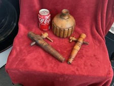 Antique treen. barrel for sale  MANSFIELD