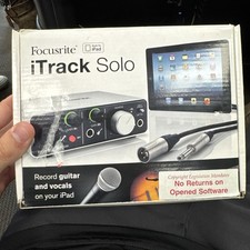 solo focusrite itrack for sale  South Elgin