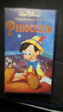 Pinocchio Walt Disney VHS K7 Video Cassette Used French Version, usado comprar usado  Enviando para Brazil