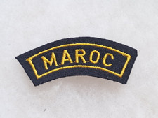 Insigne tissu militaire d'occasion  Cossé-le-Vivien