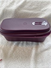 Panela Tupperware para micro-ondas 8 xícaras roxa 1,9L 7209A-4 e 6775A-3, usado comprar usado  Enviando para Brazil