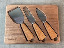 cheese set acacia knives wood for sale cheese set acacia knives wood for sale Fort Kent