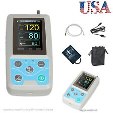 Używany, Ambulatoryjny ciśnieniomierz CONTEC + oprogramowanie USB 24h NIBP Holter ABPM50 na sprzedaż  Wysyłka do Poland