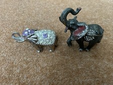 Elephant trinket boxes for sale  LUTON