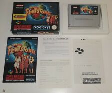 THE FLINTSTONES Super Nintendo pal snes very rare complete supernintendo rar cib comprar usado  Enviando para Brazil