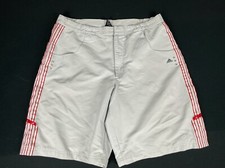 Bermuda bermuda vintage Adidas masculina tamanho XL cinza malha forrada com zíper, usado comprar usado  Enviando para Brazil
