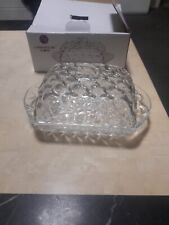 Crystal butter dish for sale  MANCHESTER