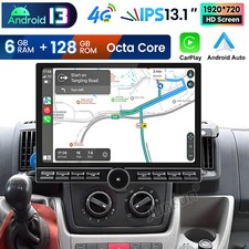 13" do Fiat Ducato Citroen Jumper Peugeot Boxer Android Carplay Radio samochodowe 6 + 128G, używany na sprzedaż  PL