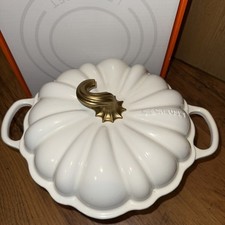 Creuset pumpkin casserole for sale  LONDON