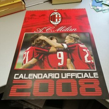 Calendario ufficiale milan usato  Italia
