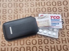 Usado, Hugo Boss couro cartão de crédito moeda nota medicamentos pílulas bolso estojo terno carteira comprar usado  Enviando para Brazil