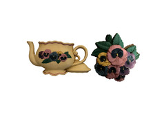 pansies wall hanging plaque for sale pansies wall hanging plaque for sale Griffin