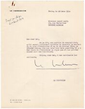 Corbusier fine typed d'occasion  Expédié en Belgium
