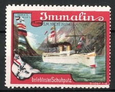 Reklamemarke yacht hohenzoller gebraucht kaufen  Berlin