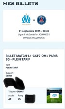 Places psg saison d'occasion  Martignas-sur-Jalle