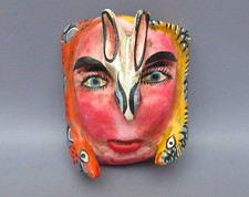 Scultura legno maschera usato  Inverigo