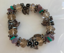 Armband kristall glas gebraucht kaufen  Berlin
