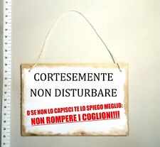 Targa maniglia porta usato  Italia