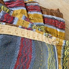 Vintage curtains fabric for sale  RETFORD