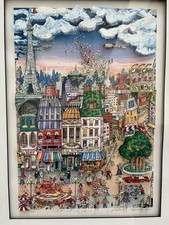 Charles fazzino paris for sale  Reading