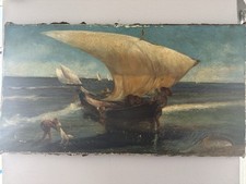 Antique oil painting for sale  Orlando