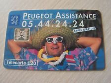 Télécarte peugeot assistance d'occasion  Gréoux-les-Bains