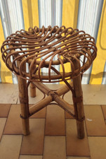 Sgabello rattan franco usato  Reggio Calabria