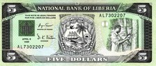 Liberia p20 dollars gebraucht kaufen  Goldbach