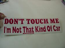 Vtg bumper sticker for sale  Santa Rosa