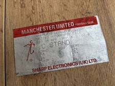 man city ticket stubs for sale  MANCHESTER