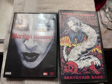 MARILYN MANSON DVD (2002) & VHS (1996) "AntiChrist Superstar" (bootleg) Package comprar usado  Enviando para Brazil