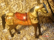 Wooden decorated indian d'occasion  Expédié en Belgium