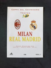 Depliant milan real usato  Italia