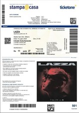 Biglietto per lazza usato  Avellino