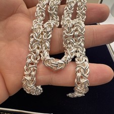 Sterling silver byzantine for sale  PORT TALBOT