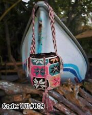 Autêntica Bolsa Colombiana Wayuu Feita à Mão Original Exclusiva Única Multi, usado comprar usado  Enviando para Brazil