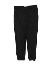Calça chino VANS feminina slim joggers EUA 3 pequena W30 L27 preta algodão VR09 comprar usado  Enviando para Brazil