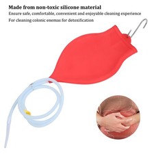 Usado, Bolsa de silicone 3L kit bolsa de enema reutilizável limpeza do cólon doméstico desintoxicação enem ISP comprar usado  Enviando para Brazil