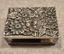 Solid silver match for sale  BOURNEMOUTH